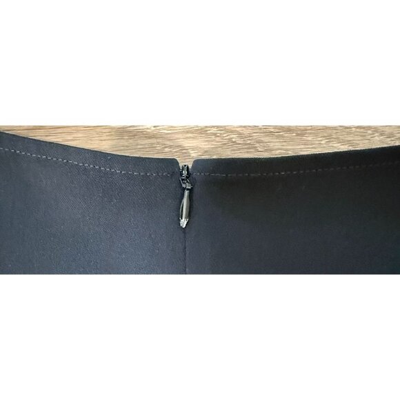 St. John Black Wide-Leg Jumpsuit With‎ Bow Detail Party Cocktail Wedding - Picture 6 of 6